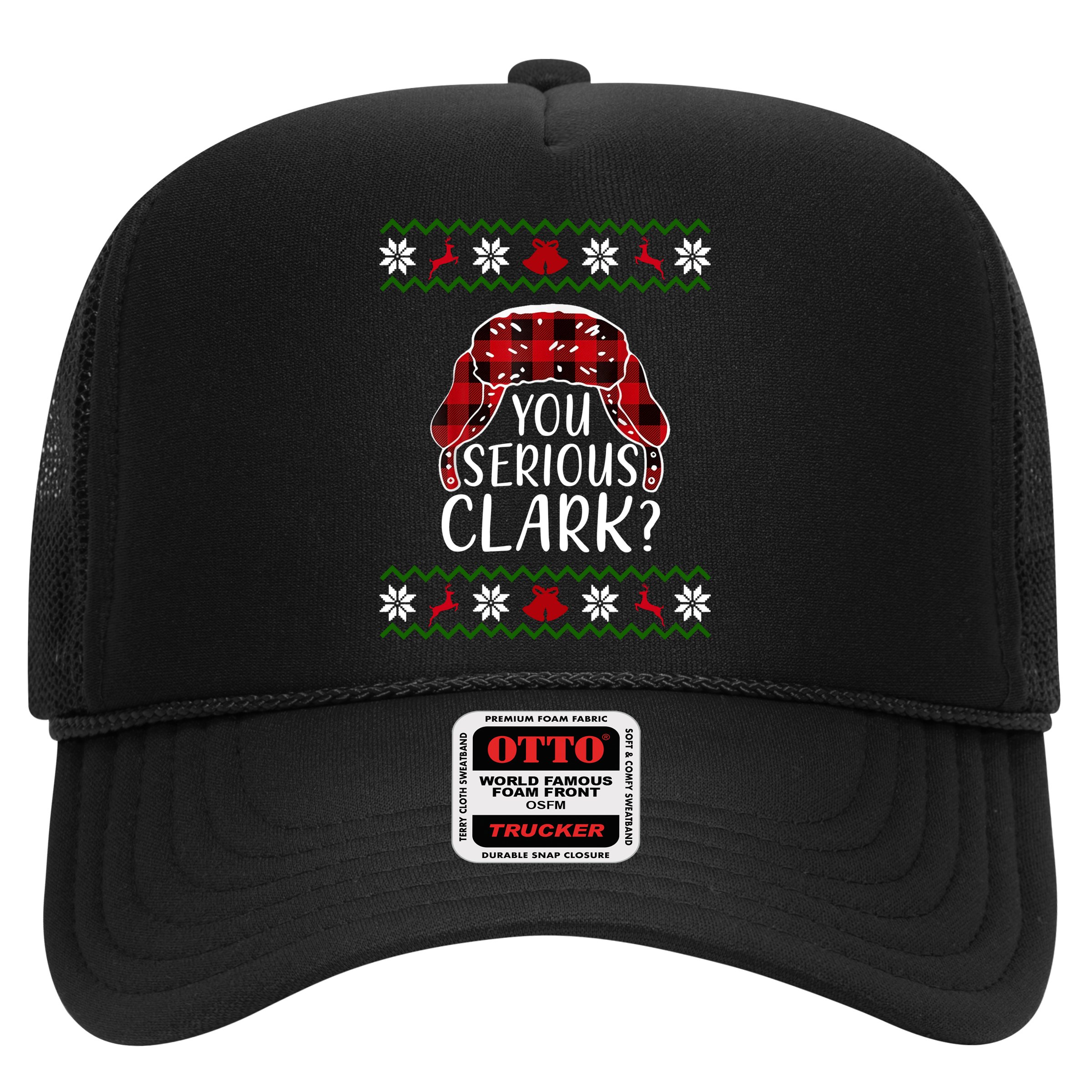 You Serious Cark? Ugly Christmas Sweater Design Hat