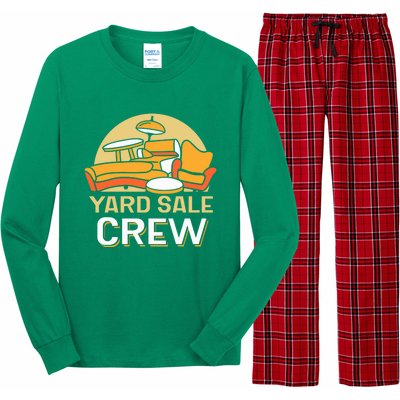 Yard Sale Crew Antique Seller Selling Long Sleeve Pajama Set