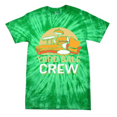 Yard Sale Crew Antique Seller Selling Tie-Dye T-Shirt