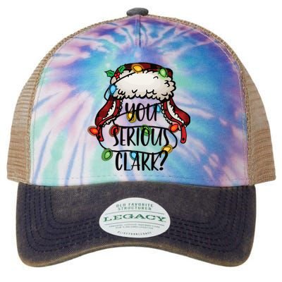 You Serious Clark Funny Holiday Legacy Tie Dye Trucker Hat