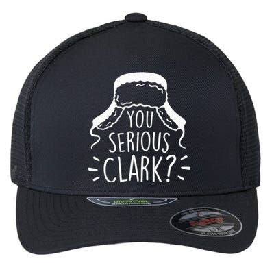 You Serious Clark National Lampoons Christmas Vacation Cousin Eddie Funny Flexfit Unipanel Trucker Cap