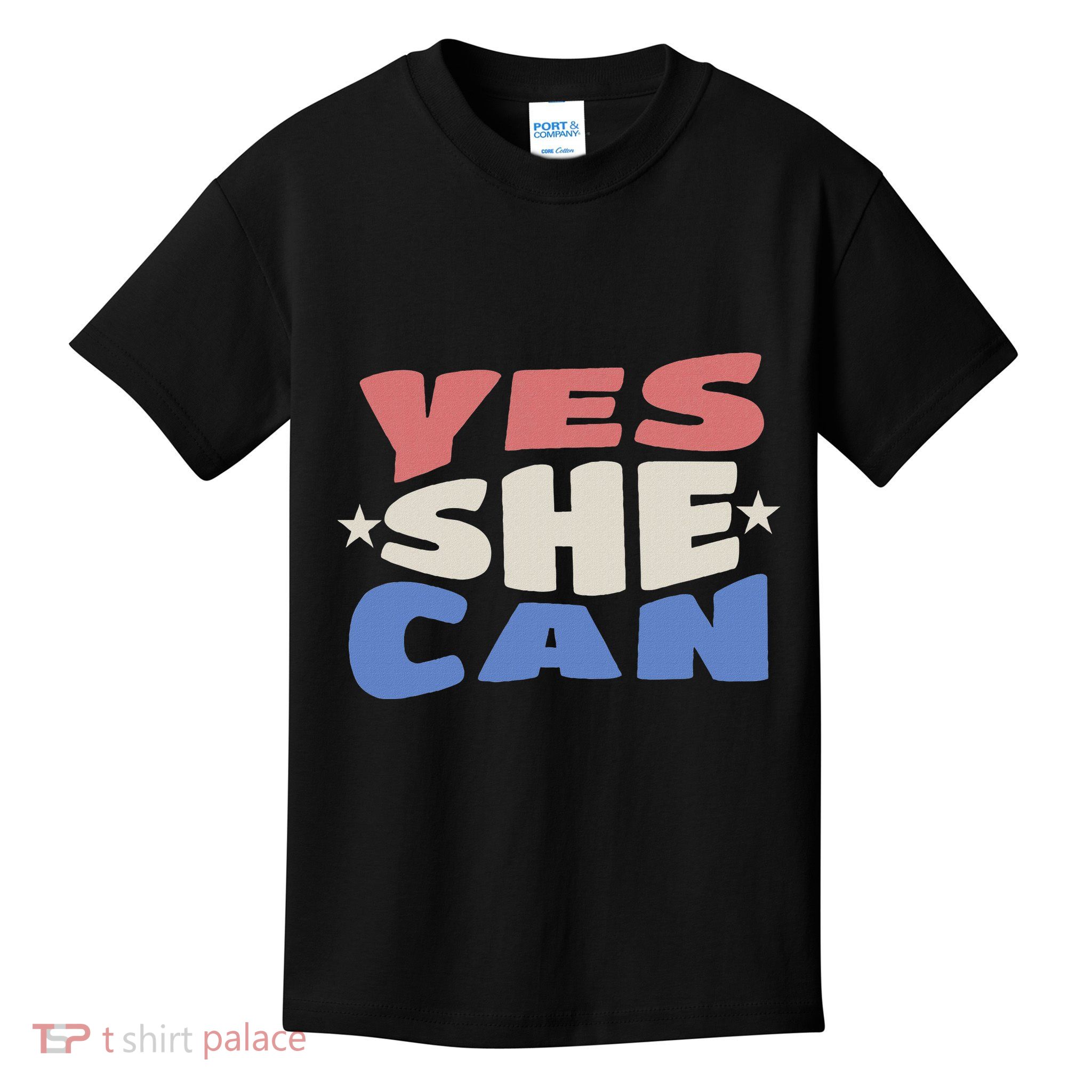 Yes She Can Kids T-Shirt
