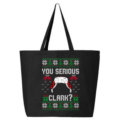 You Serious Clark? Ugly Sweater Christmas Family Matching Gift 25L Jumbo Tote