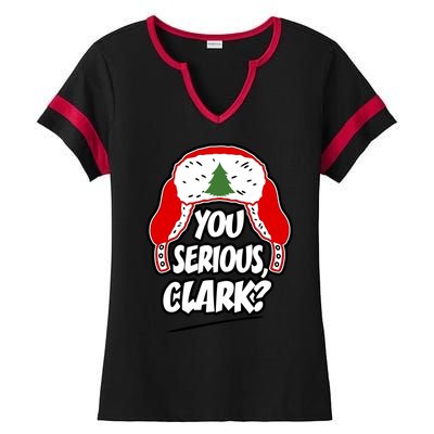 You Serious Clark Family Matching Christmas Vacation Ladies Halftime Notch Neck Tee