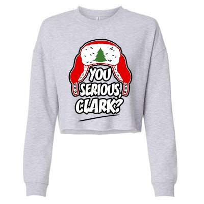 You Serious Clark Family Matching Christmas Vacation Cropped Pullover Crew