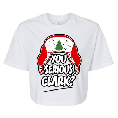 You Serious Clark Family Matching Christmas Vacation Bella+Canvas Jersey Crop Tee