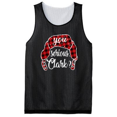 You Serious Clark Funny Christmas Mesh Reversible Basketball Jersey Tank