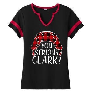 You Serious Clark Family Matching Christmas Vacation Ladies Halftime Notch Neck Tee