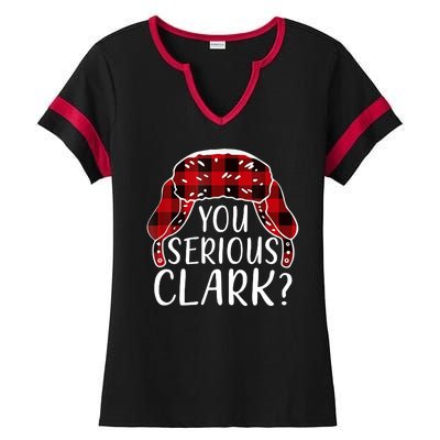 You Serious Clark Family Matching Christmas Vacation Ladies Halftime Notch Neck Tee