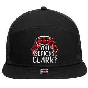 You Serious Clark Family Matching Christmas Vacation 7 Panel Mesh Trucker Snapback Hat