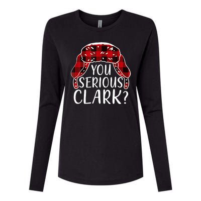 You Serious Clark Family Matching Christmas Vacation Womens Cotton Relaxed Long Sleeve T-Shirt