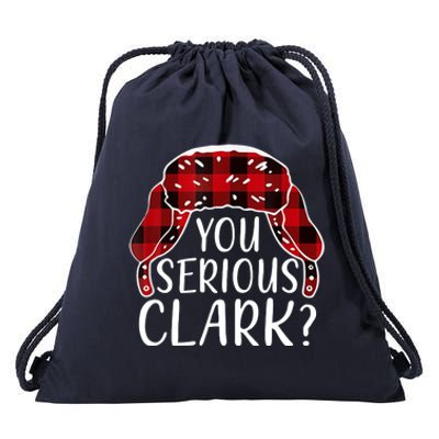 You Serious Clark Family Matching Christmas Vacation Drawstring Bag