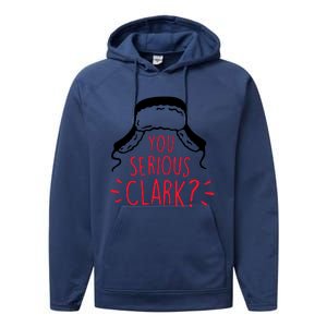 You Serious Clark Performance Fleece Hoodie