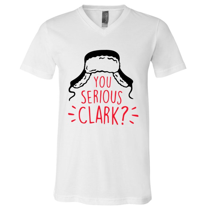 You Serious Clark V-Neck T-Shirt