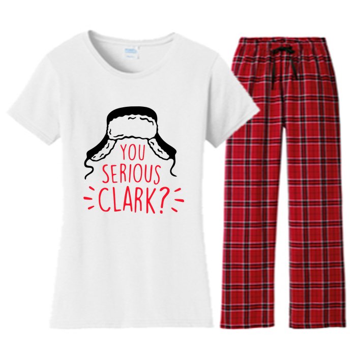 You Serious Clark Women's Flannel Pajama Set