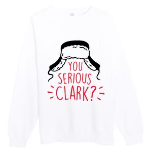 You Serious Clark Premium Crewneck Sweatshirt