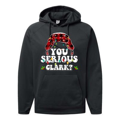 You Serious Clark Performance Fleece Hoodie