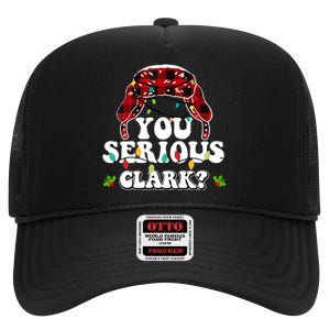 You Serious Clark High Crown Mesh Back Trucker Hat