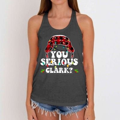 You Serious Clark Women's Knotted Racerback Tank