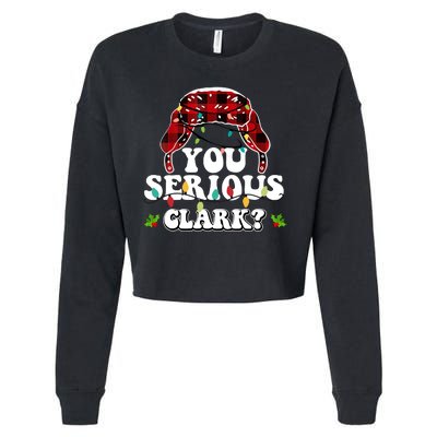 You Serious Clark Cropped Pullover Crew