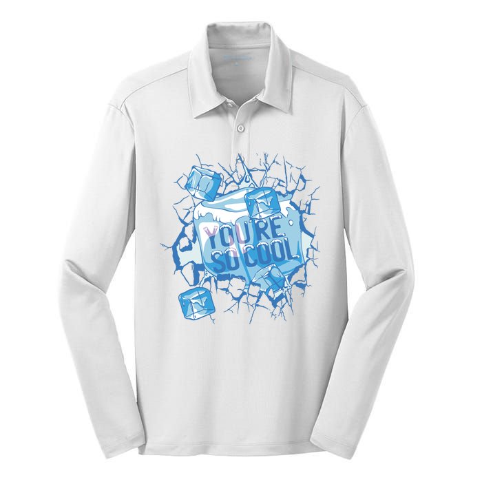 You're So Cool Ice Gift Silk Touch Performance Long Sleeve Polo