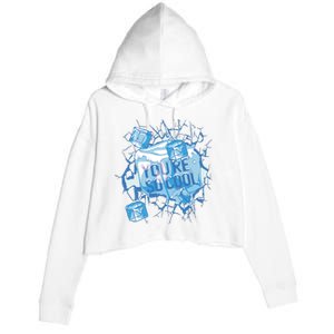 You're So Cool Ice Gift Crop Fleece Hoodie