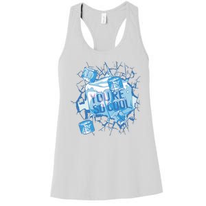 You're So Cool Ice Gift Women's Racerback Tank