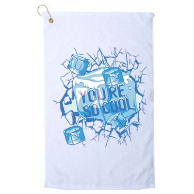 You're So Cool Ice Gift Platinum Collection Golf Towel