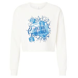 You're So Cool Ice Gift Cropped Pullover Crew