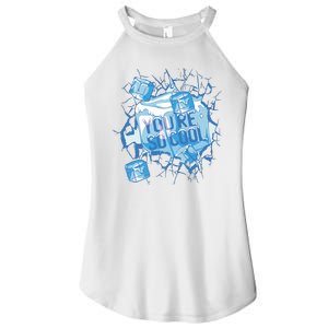 You're So Cool Ice Gift Women's Perfect Tri Rocker Tank