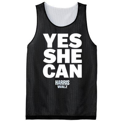 Yes She Can Kamala Harris 2024 Elections Mesh Reversible Basketball Jersey Tank