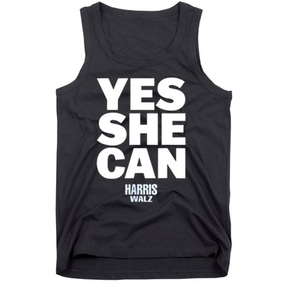 Yes She Can Kamala Harris 2024 Elections Tank Top