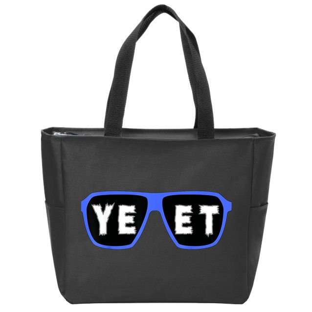 Yeet Sunglasses Cool Yeet Sunglasses Wrestling Fans Zip Tote Bag