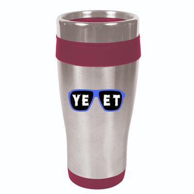 Yeet Sunglasses Cool Yeet Sunglasses Wrestling Fans 16oz Travel Tumbler