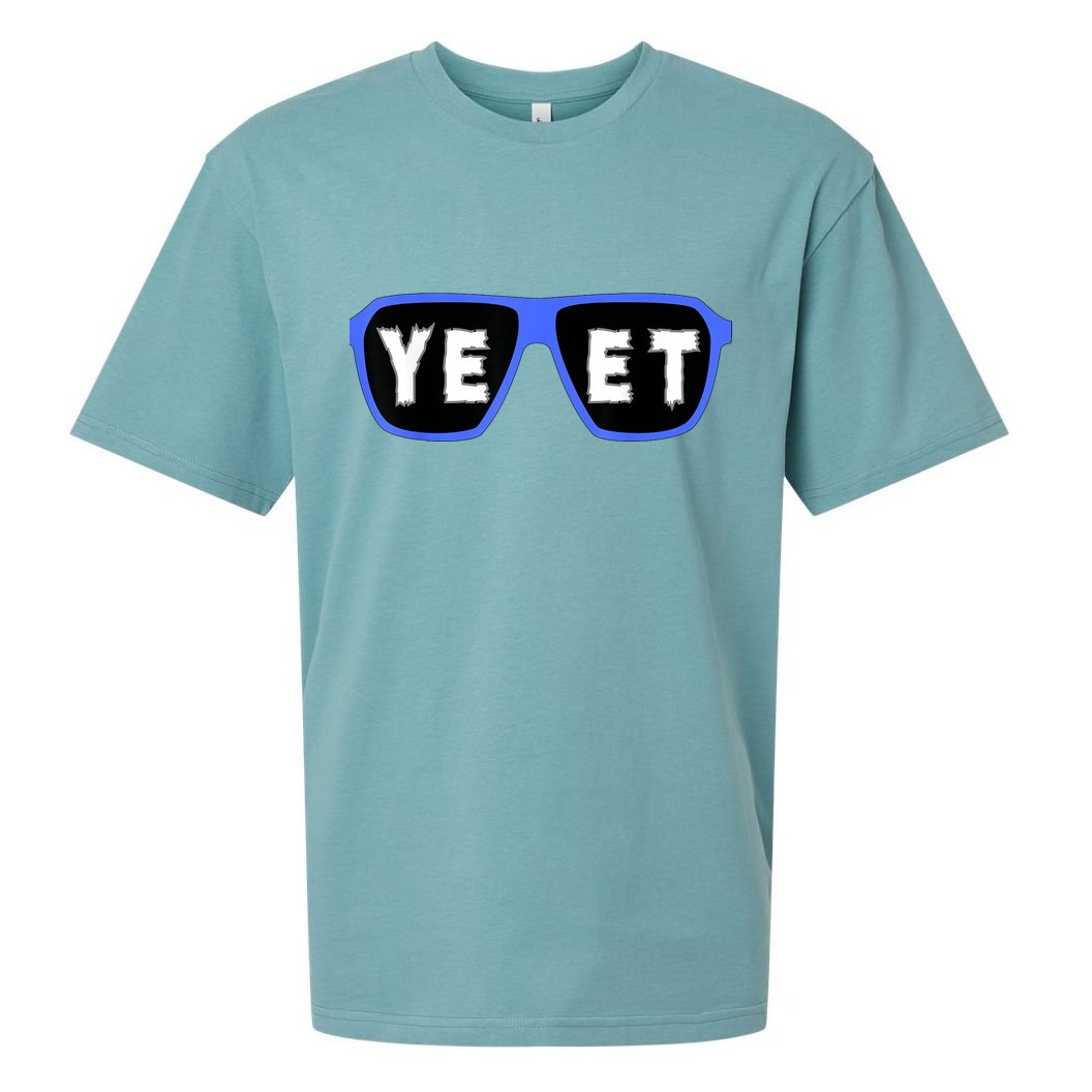 Yeet Sunglasses Cool Yeet Sunglasses Wrestling Fans Sueded Cloud Jersey T-Shirt