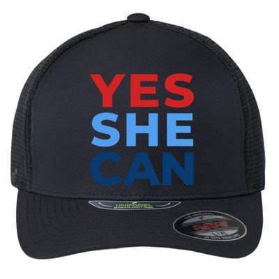 Yes She Can Yes She Kam Kamala Harris 2024 Flexfit Unipanel Trucker Cap