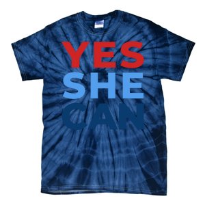 Yes She Can Yes She Kam Kamala Harris 2024 Tie-Dye T-Shirt