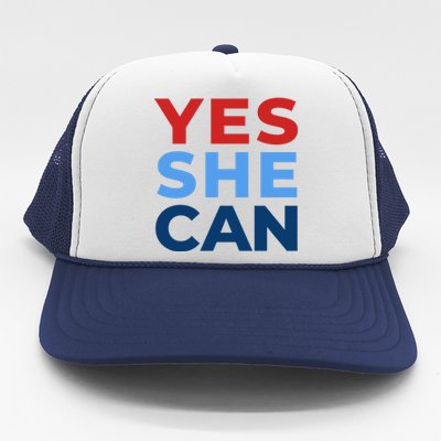 Yes She Can Yes She Kam Kamala Harris 2024 Trucker Hat