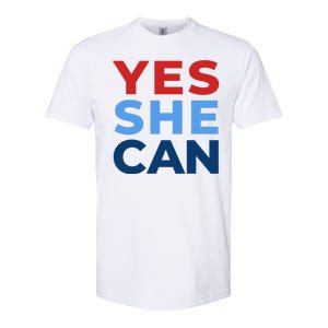 Yes She Can Yes She Kam Kamala Harris 2024 Softstyle CVC T-Shirt