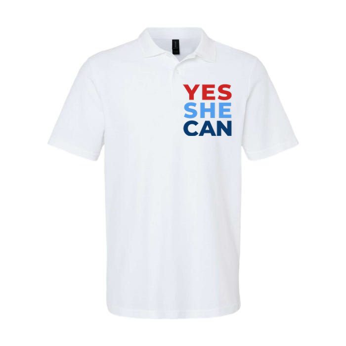 Yes She Can Yes She Kam Kamala Harris 2024 Softstyle Adult Sport Polo