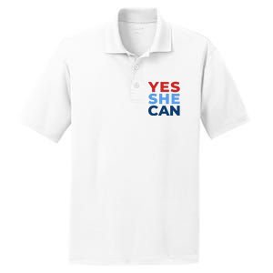 Yes She Can Yes She Kam Kamala Harris 2024 PosiCharge RacerMesh Polo