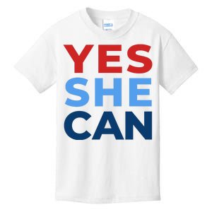 Yes She Can Yes She Kam Kamala Harris 2024 Kids T-Shirt