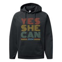 Yes She Can 2024 Performance Fleece Hoodie