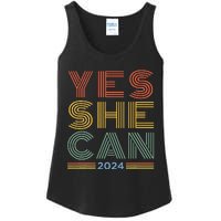 Yes She Can 2024 Ladies Essential Tank