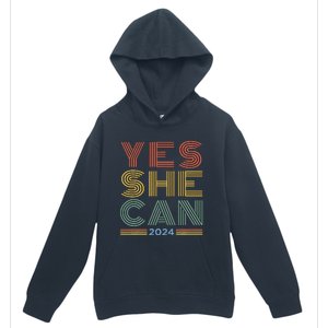 Yes She Can 2024 Urban Pullover Hoodie