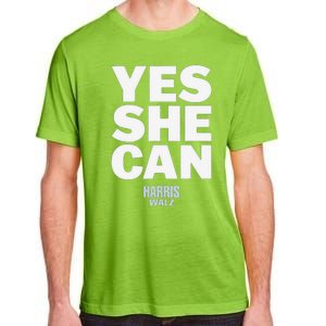 Yes She Can Kamala Harris 2024 Elections Adult ChromaSoft Performance T-Shirt