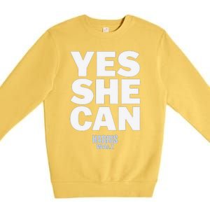 Yes She Can Kamala Harris 2024 Elections Premium Crewneck Sweatshirt