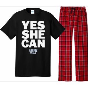 Yes She Can Kamala Harris 2024 Elections Pajama Set