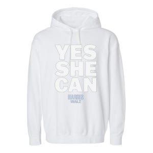 Yes She Can Kamala Harris 2024 Elections Garment-Dyed Fleece Hoodie