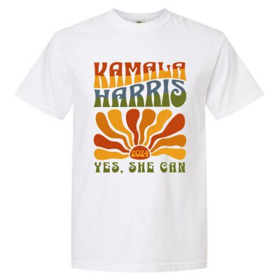 Yes She Can Kamala Harris Garment-Dyed Heavyweight T-Shirt